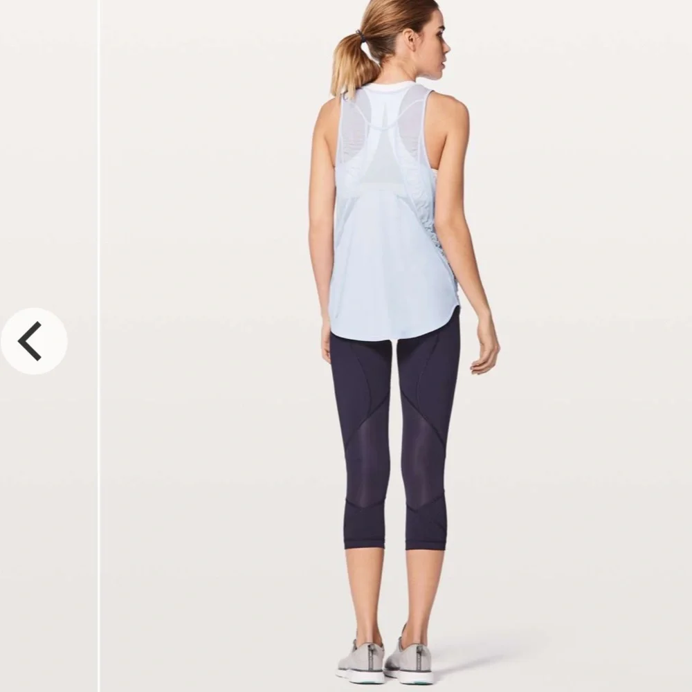 Lululemon Sculpt Tank II Gather Up Cool Breeze Size 6‎